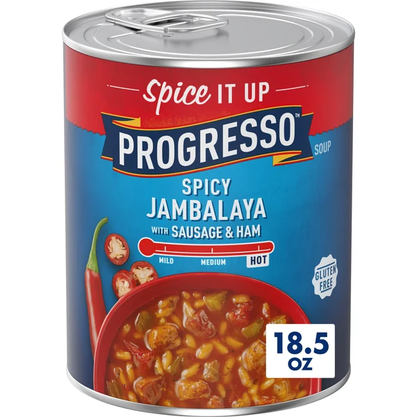 Progresso Spicy Jambalaya Soup With Sausage & Ham