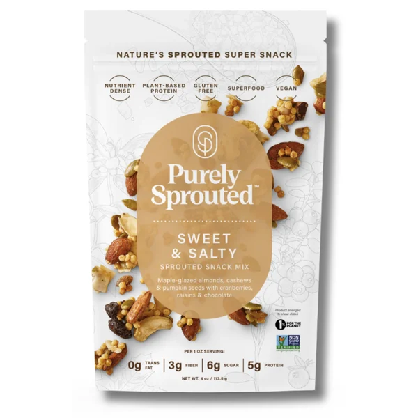 Purely Sprouted Sweet & Salty Sprouted Snack Mix