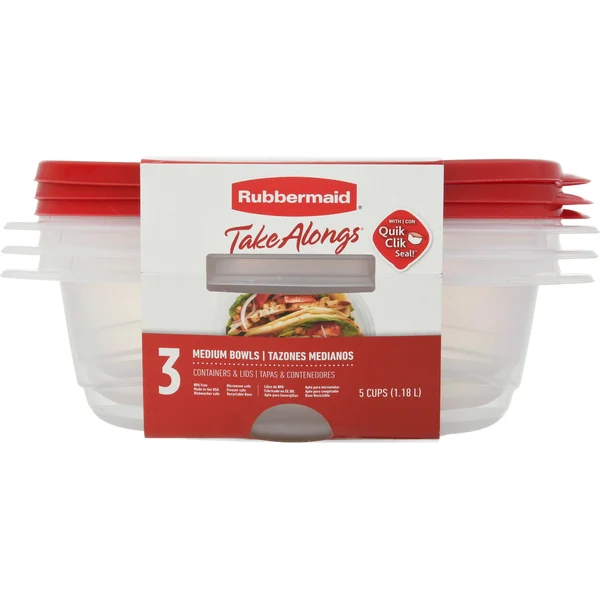 Rubbermaid Containers & Lids, Medium Bowls