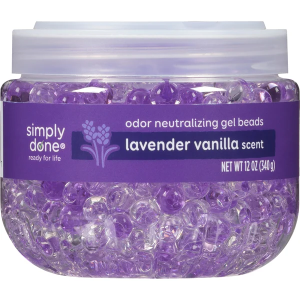 Simply Done Odor Neutralizing Gel Beads, Lavender Vanilla