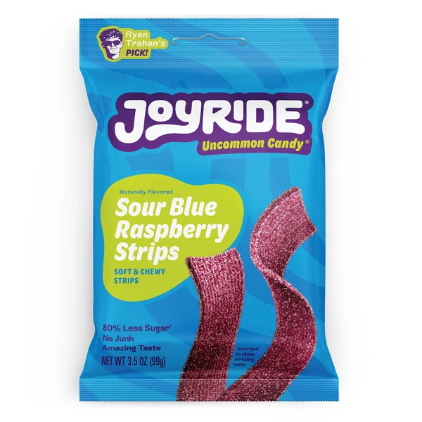 Joyride Sour Blue Raspberry Strips