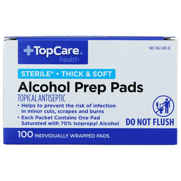 TopCare Alcohol Prep Pads
