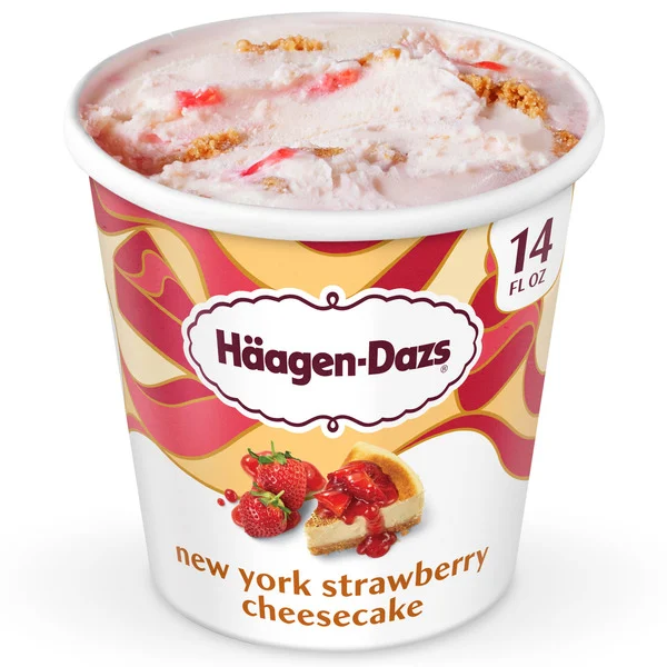 Häagen-Dazs New York Strawberry Cheesecake Ice Cream