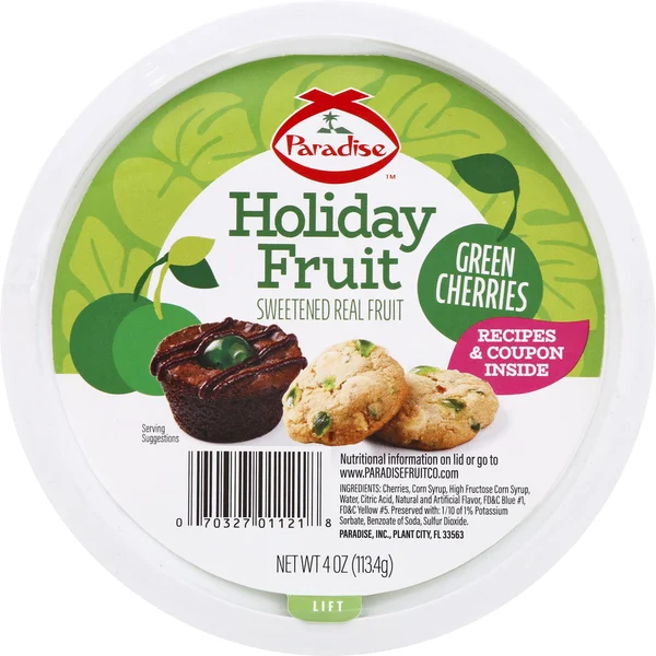 Paradise Herbs Green Cherries