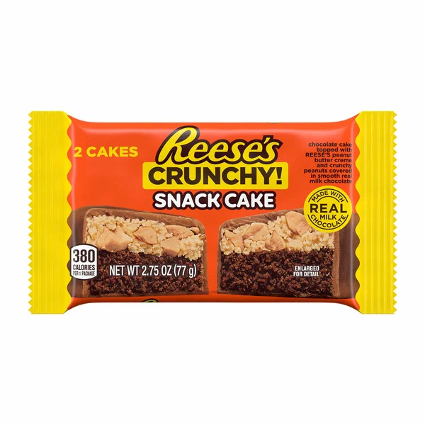 Reese's Peanut Butter Creme and Peanut Snack Cake