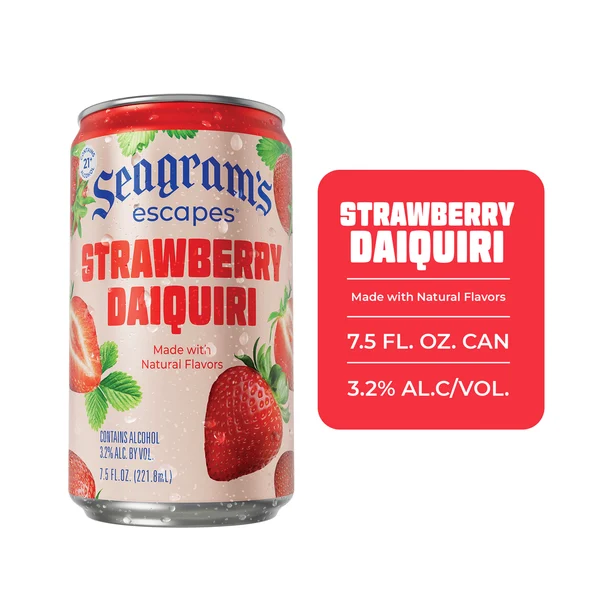 Seagram's Escapes Strawberry Daiquiri