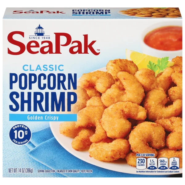 SeaPak Golden Crispy Classic Popcorn Shrimp
