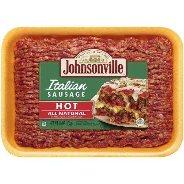 Johnsonville All Natural Hot Italian Sausage