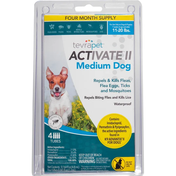 TevraPet Activate II Medium Dog