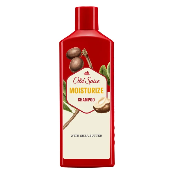 Old Spice Moisturize Shampoo for Men with Shea Butter
