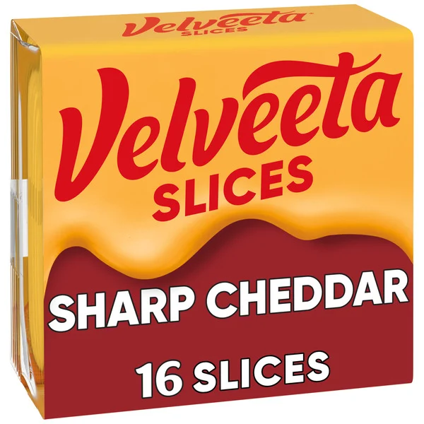 VELVEETA Sharp Cheddar Cheese Slices