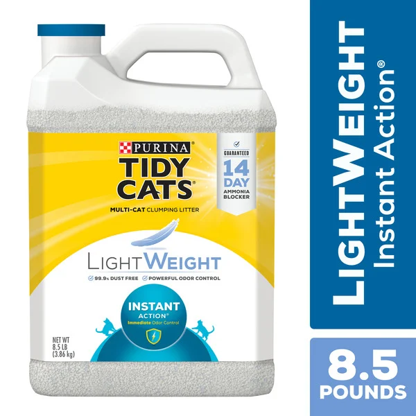 Purina Tidy Cats LightWeight Instant Action Low Dust Clumping Cat Litter