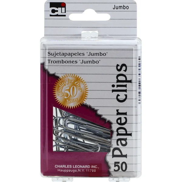 CLi Paper Clips, Jumbo