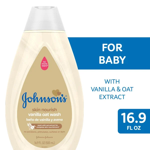 Johnson & Johnson Skin Nourish Baby Wash With Vanilla & Oat Extract
