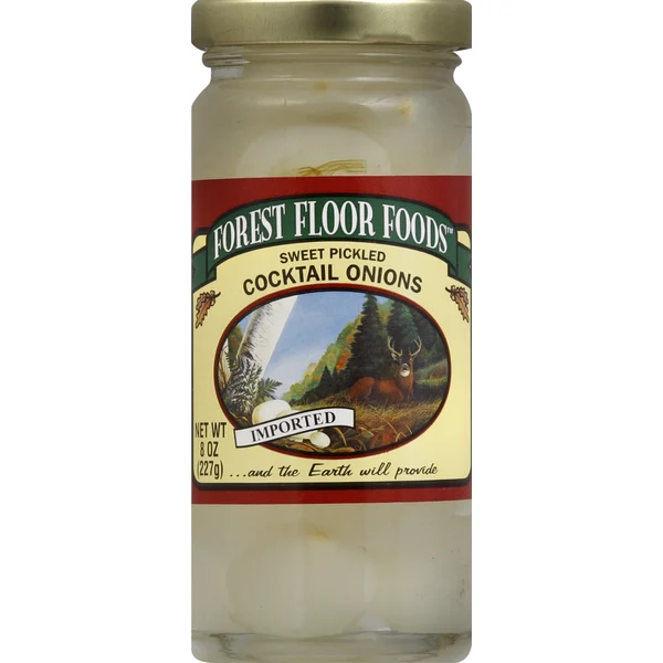 Forest Floor Foods Onions, Cocktail, Sweet Pickled