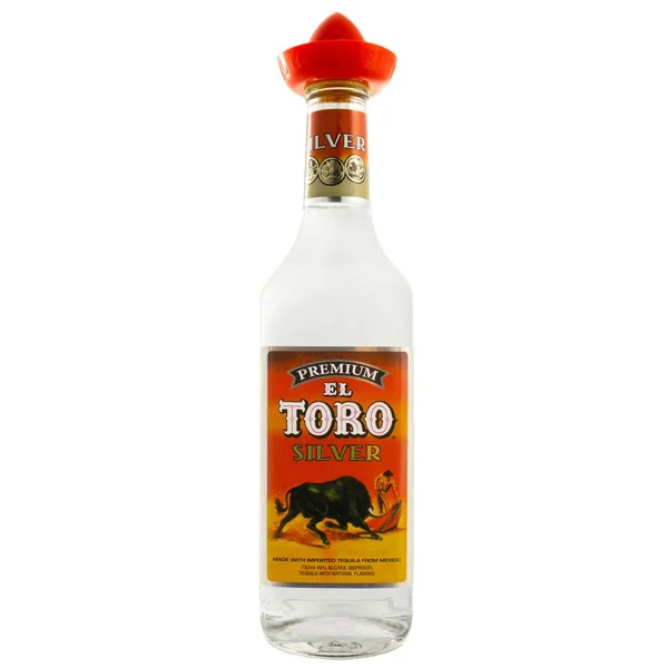 El Toro Silver Tequila, 750ml, 80 Proof (40% ABV)