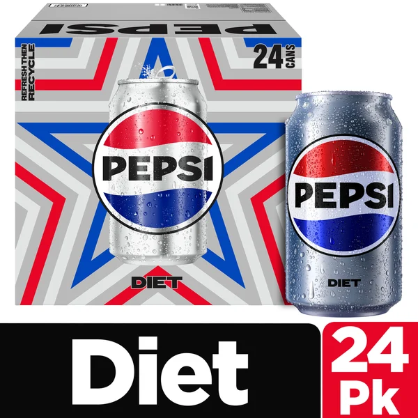 Pepsi Diet Cola Soda