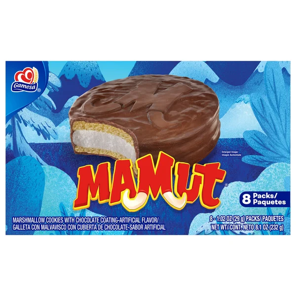 Gamesa Marshmallow Cookies with Chocolate Coating