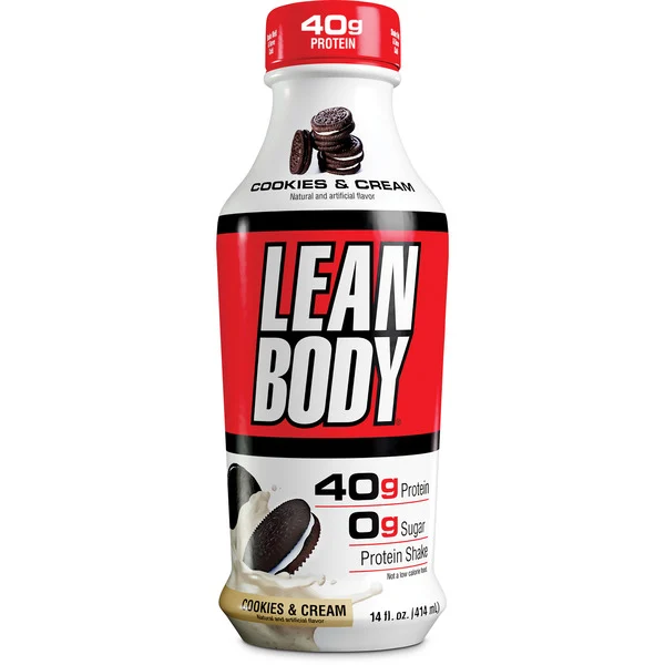 Lean Body Ready-to-Drink Protein Shake, Cookies & Cream
