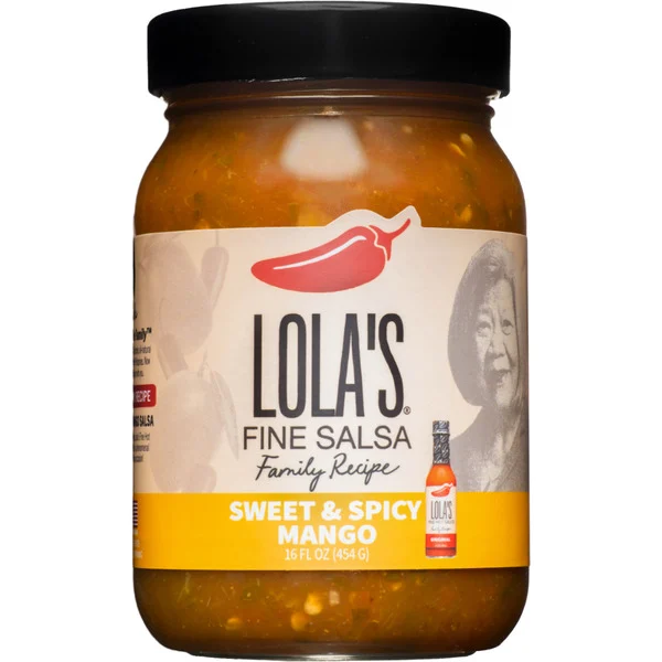 Lola's Fine Salsa Sweet & Spicy Mango Salsa