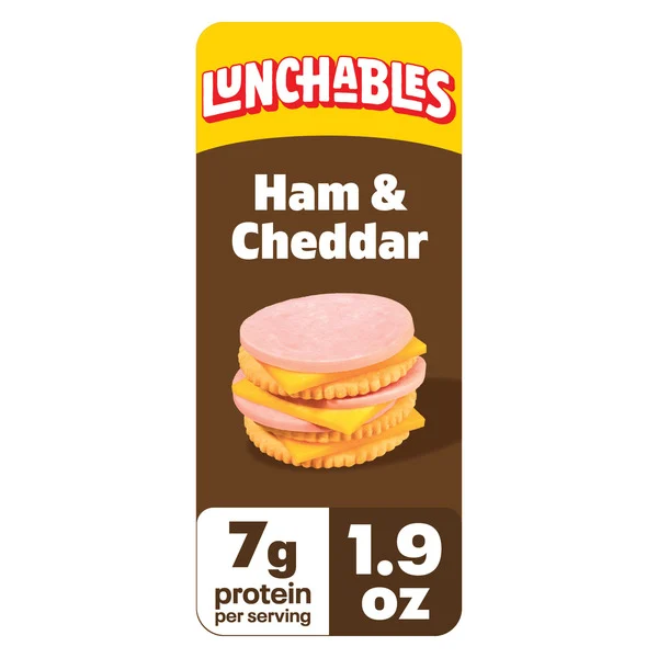 Lunchables Ham & Cheddar Value Pack