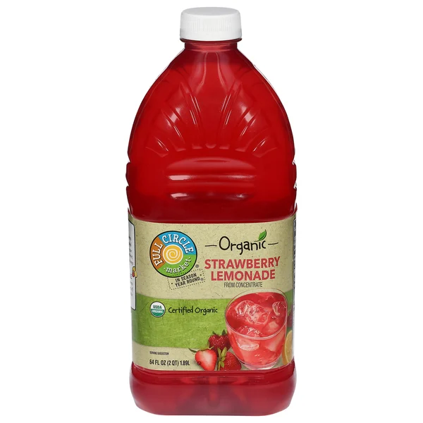 Full Circle Organic Strawberry Lemonade From Concentrate