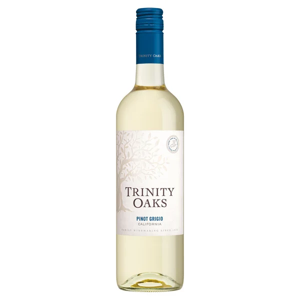 Trinity Oaks Pinot Grigio White Wine, 750mL Wine Bottle