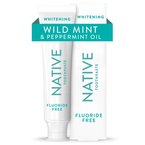 Native Wild Mint & Peppermint Oil Fluoride Free Toothpaste