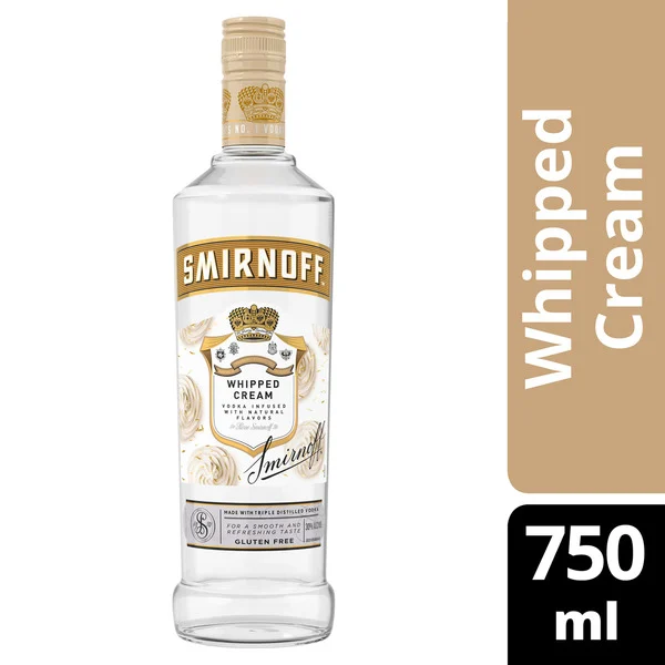 Smirnoff Whipped Cream (Vodka Infused with Natural Flavors)