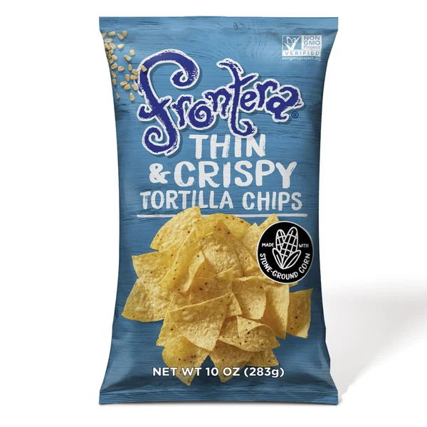 Frontera Thin & Crispy Tortilla Chips, Non-GMO, Small Batch