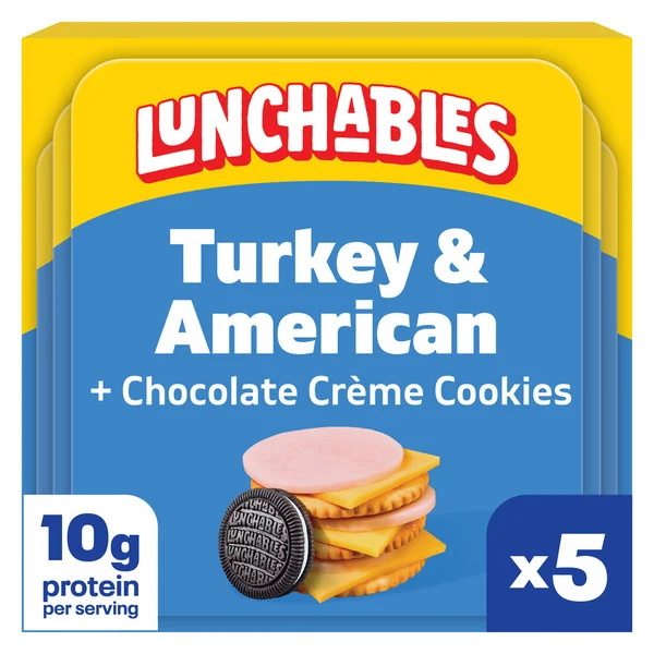 Lunchables Turkey & American with Chocolate Creme Cookies