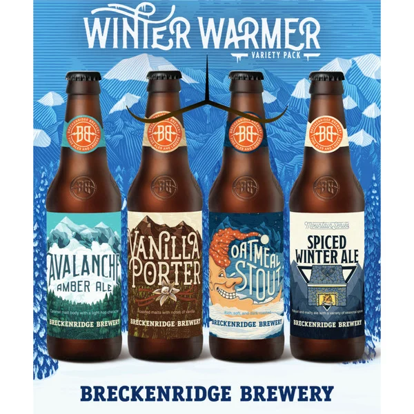Breckenridge Brewery Beer, Winter Warmer, Variety