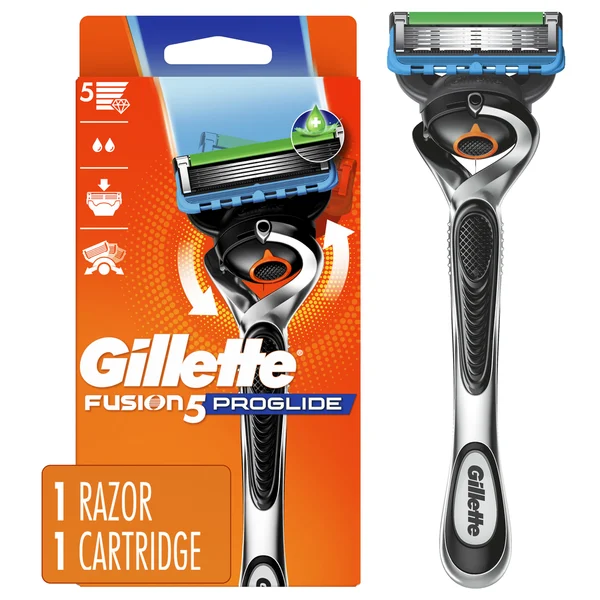 Gillette Fusion5 ProGlide Shaving Razor for Men, 1 Handle, 1 Blade Refill