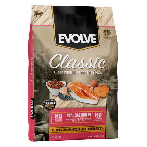 EVOLVE Classic Salmon Rice & Sweet Potato Cat Food