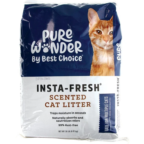 Pure Wonder by Best Choice Insta Fresh Scented Cat Litter