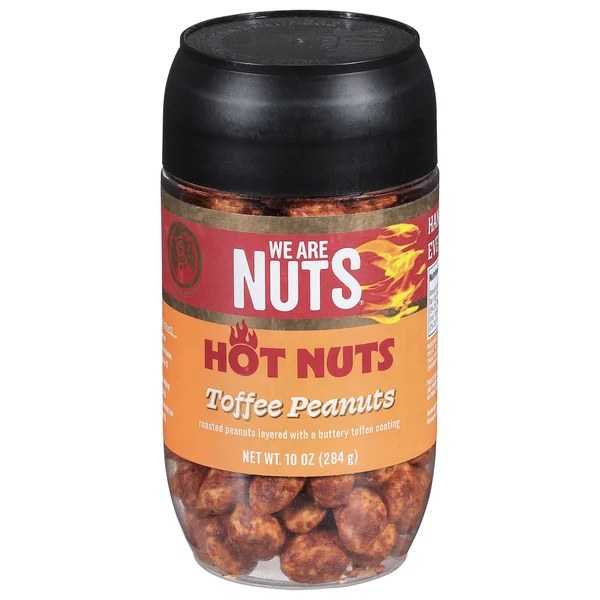 We Are Nuts Toffee Hot Nuts Peanuts
