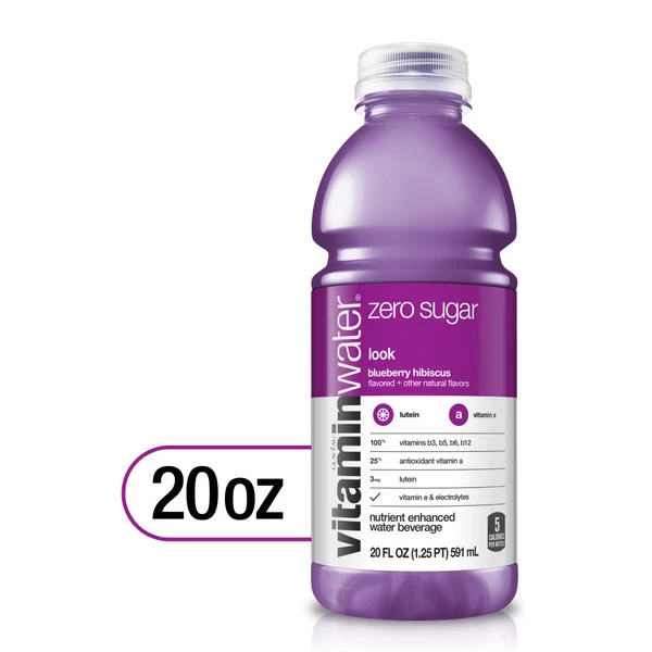 Vitaminwater Zero Sugar Look Bottle