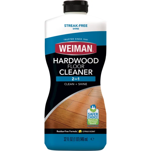 Weiman Hardwood Floor Cleaner, Safer Choice EPA