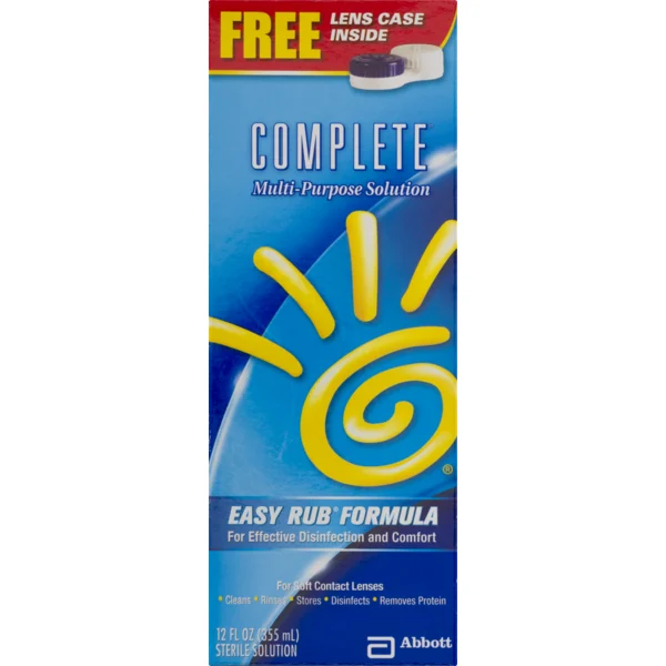 Abbott Multi-Purpose Solution Easy Rub formula For Soft Contact Lenses