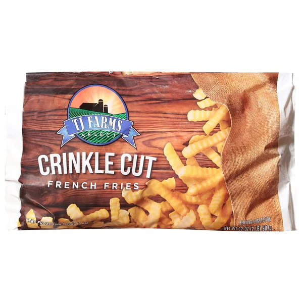 TJ Farms French Fries, Crinkle Cut