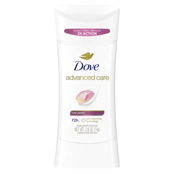 Dove Antiperspirant Deodorant Stick Rose Petals