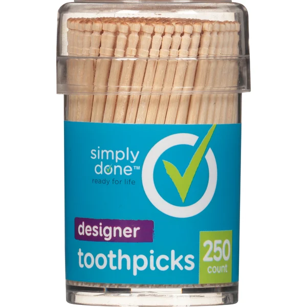 Simply Done Toothpicks, Designer