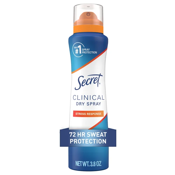 Secret Clinical Strength Dry Spray Antiperspirant & Deodorant for Women