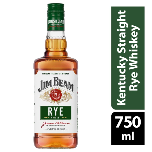 Jim Beam Rye Whiskey