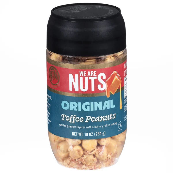We Are Nuts Toffee Original Peanuts