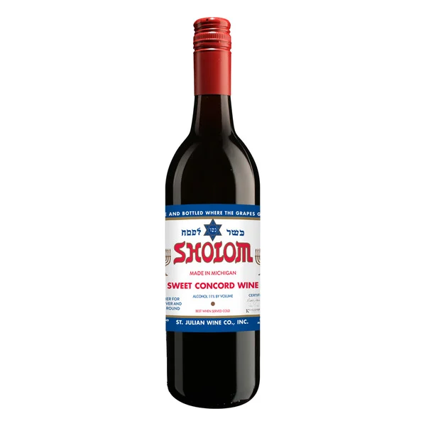 St. Julian Sholom, Kosher Sweet Red Wine