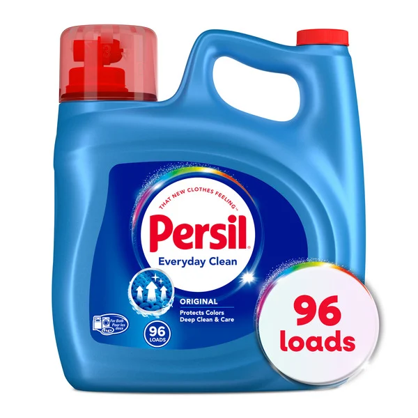 Persil Original Everyday Clean Liquid Laundry Detergent, 150 Fluid Ounces, 96 Loads