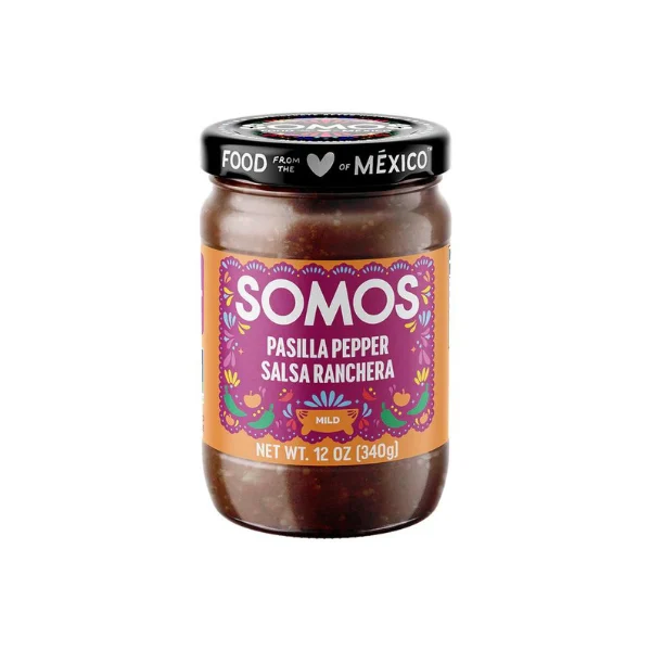 Somos Roasted Tomatillo Pasilla Salsa