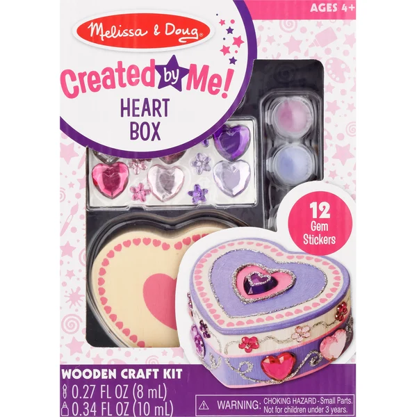 Melissa & Doug Heart Box, Created by Me!