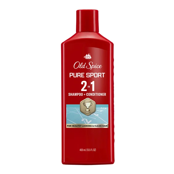 Old Spice Pure Sport 2in1 Shampoo and Conditioner for Men
